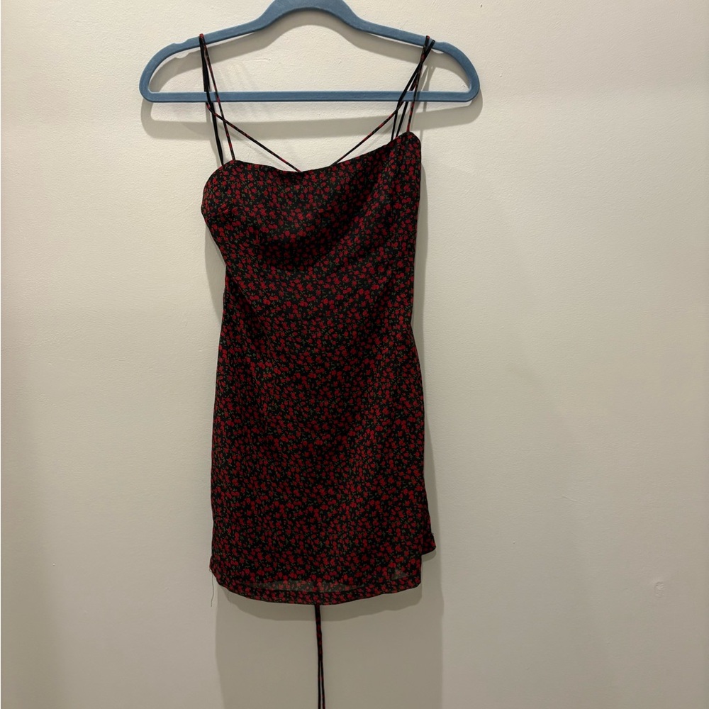 Princess Polly Black and Red Mini Dress